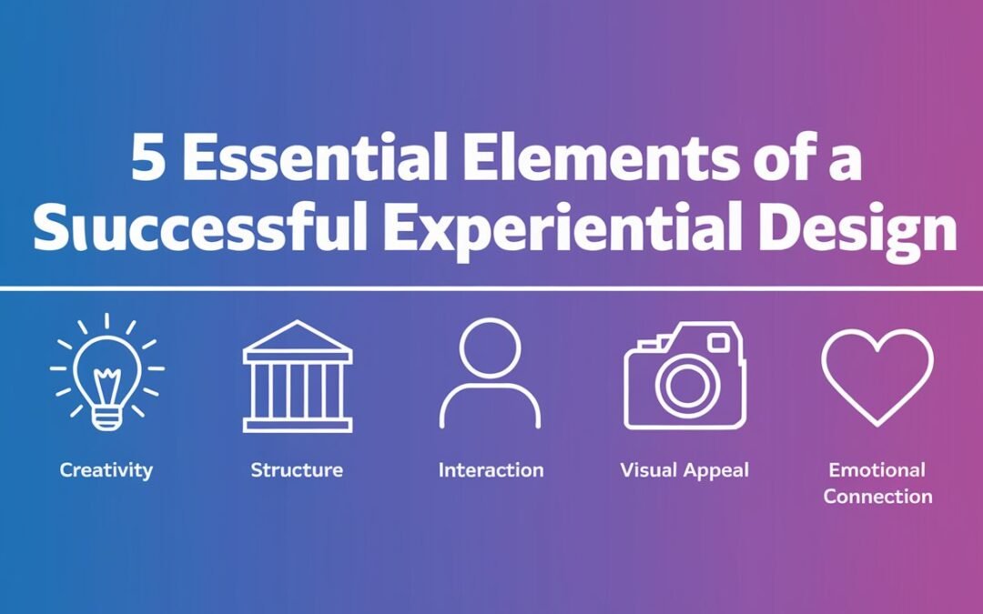 5 Essential Elements of a Successful Experiential Design